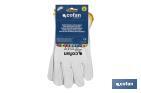 Gants de sécurité anti-chaleur en cuir de buffle | Tailles : 7, 8, 9, 10 et 11. - Cofan
